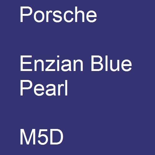 Porsche, Enzian Blue Pearl, M5D.